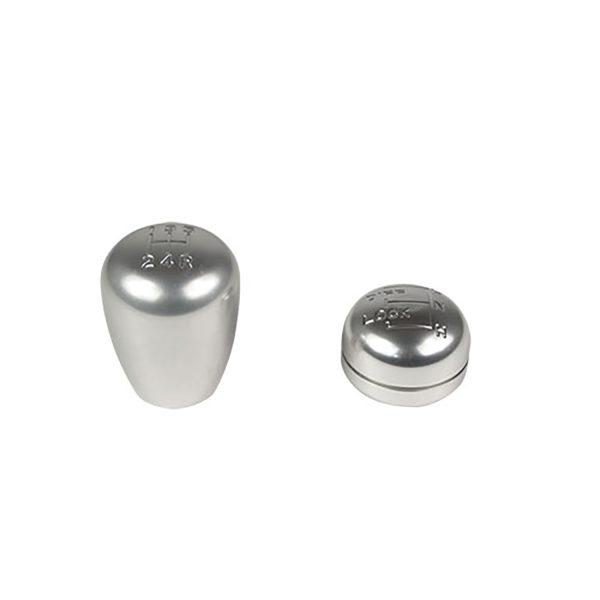 Image of Silver Alloy Gearbox and Transfer Box Lever Knobs (TF929)