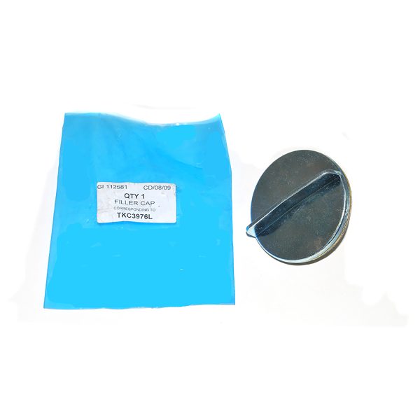 Image of Fuel Filler Cap Locking Chrome (non-vented) (TKC3976AM)