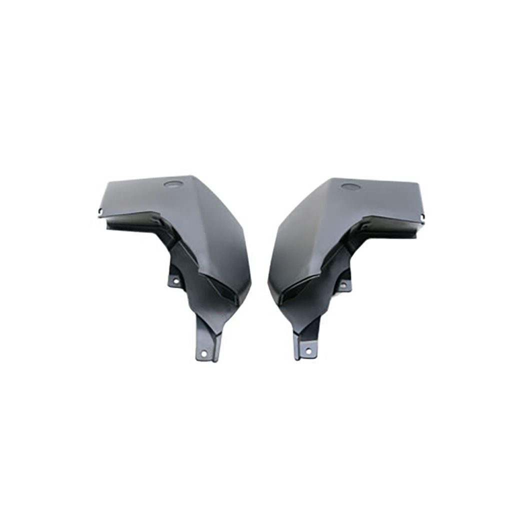 Image of Rear Mudflaps (pair) - partially painted bumper (VPLAP0017AM)