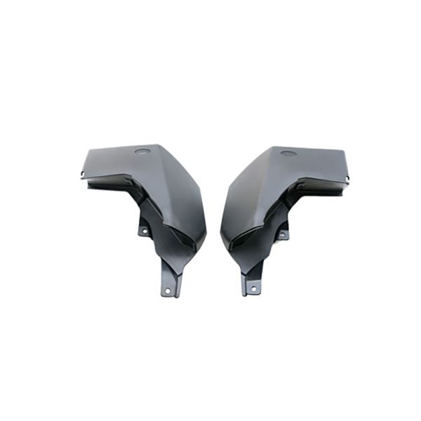 Image of Rear Mudflaps (pair) - partially painted bumper (VPLAP0017AM)
