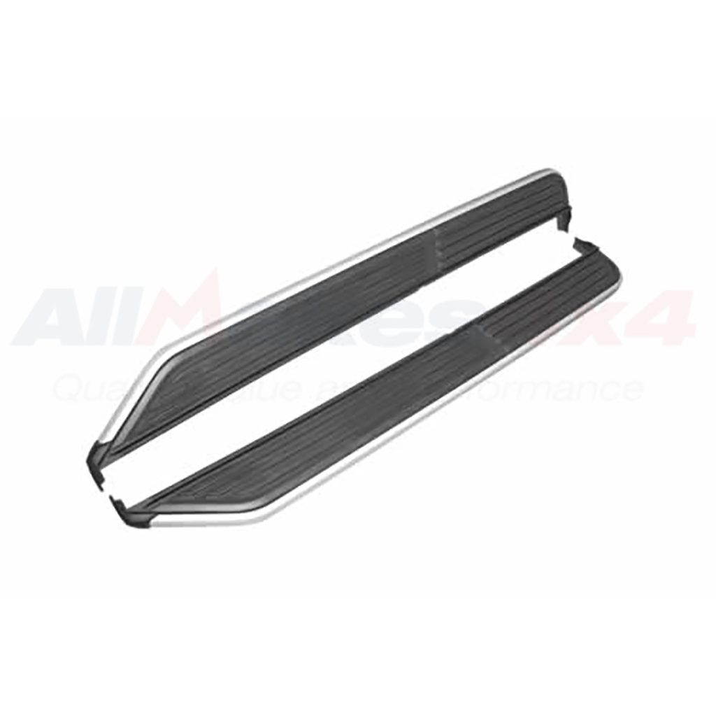 Image of Side Steps (pair) OE Style Black and Alloy (VPLAP0035AM)