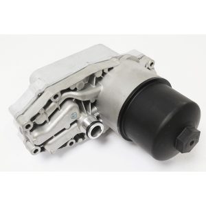 Image of Oil cooler (includes filter) (LR040738OEM)