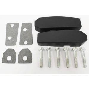 Image of Windscreen Brackets (pair) Black (GA1142B)