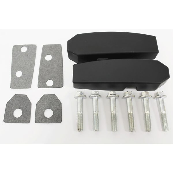 Image of Windscreen Brackets (pair) Black (GA1142B)