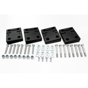Image of Front Door Hinge Finish Kit Anodised Black (set of 4) (GA1305)
