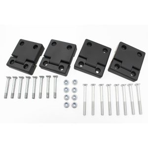 Image of Second Row Door Hinge Finish Kit Anodised Black (set of 4) (GA1306)