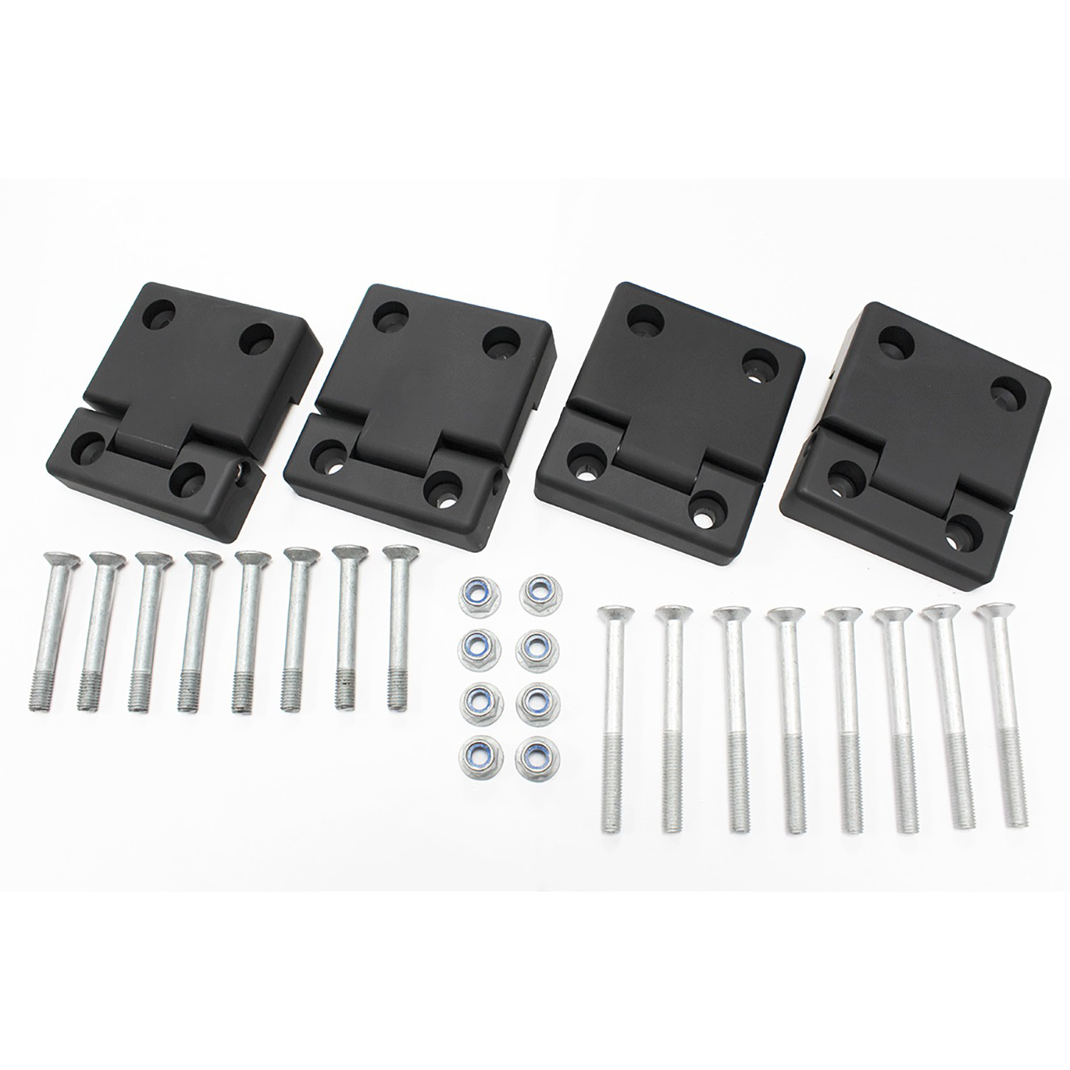Image of Second Row Door Hinge Finish Kit Anodised Black (set of 4) (GA1306)