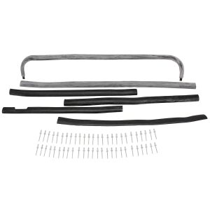 Image of Safari Rear Door Complete Seal Kit (6 piece plus rivets) (GA1498G)