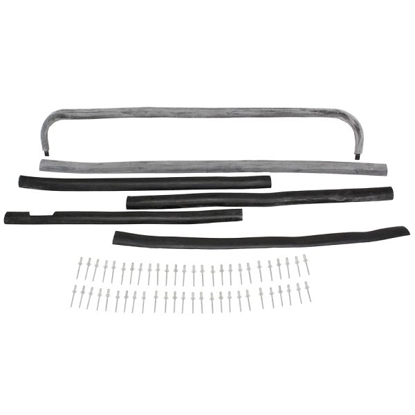 Image of Safari Rear Door Complete Seal Kit (6 piece plus rivets) (GA1498G)