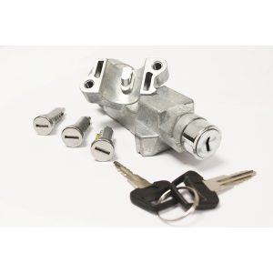 Image of Door Lock Set (3 barrels and 2 keys) (LR077438AM)