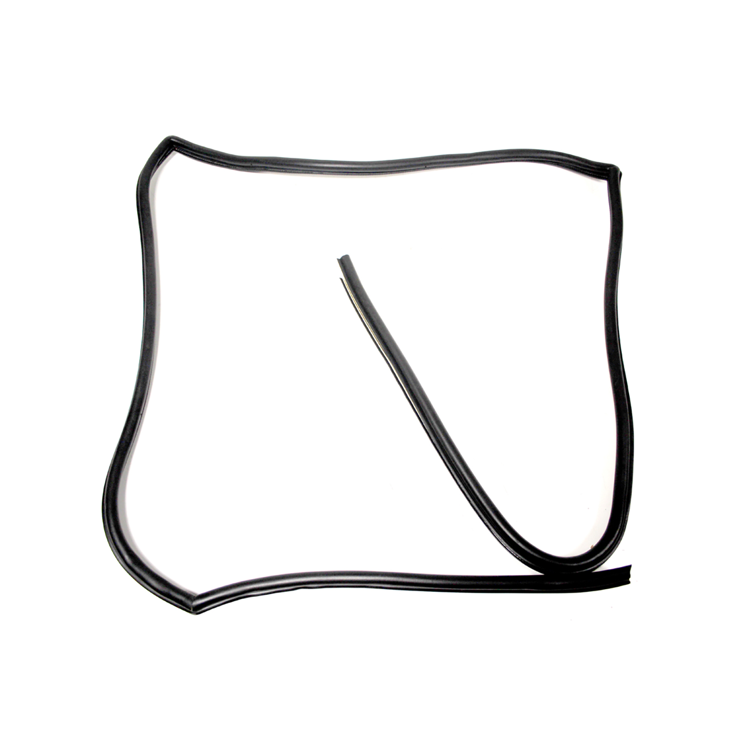 Image of Second Row Door Aperture Rubber Seal (right hand) (LR077684AM)