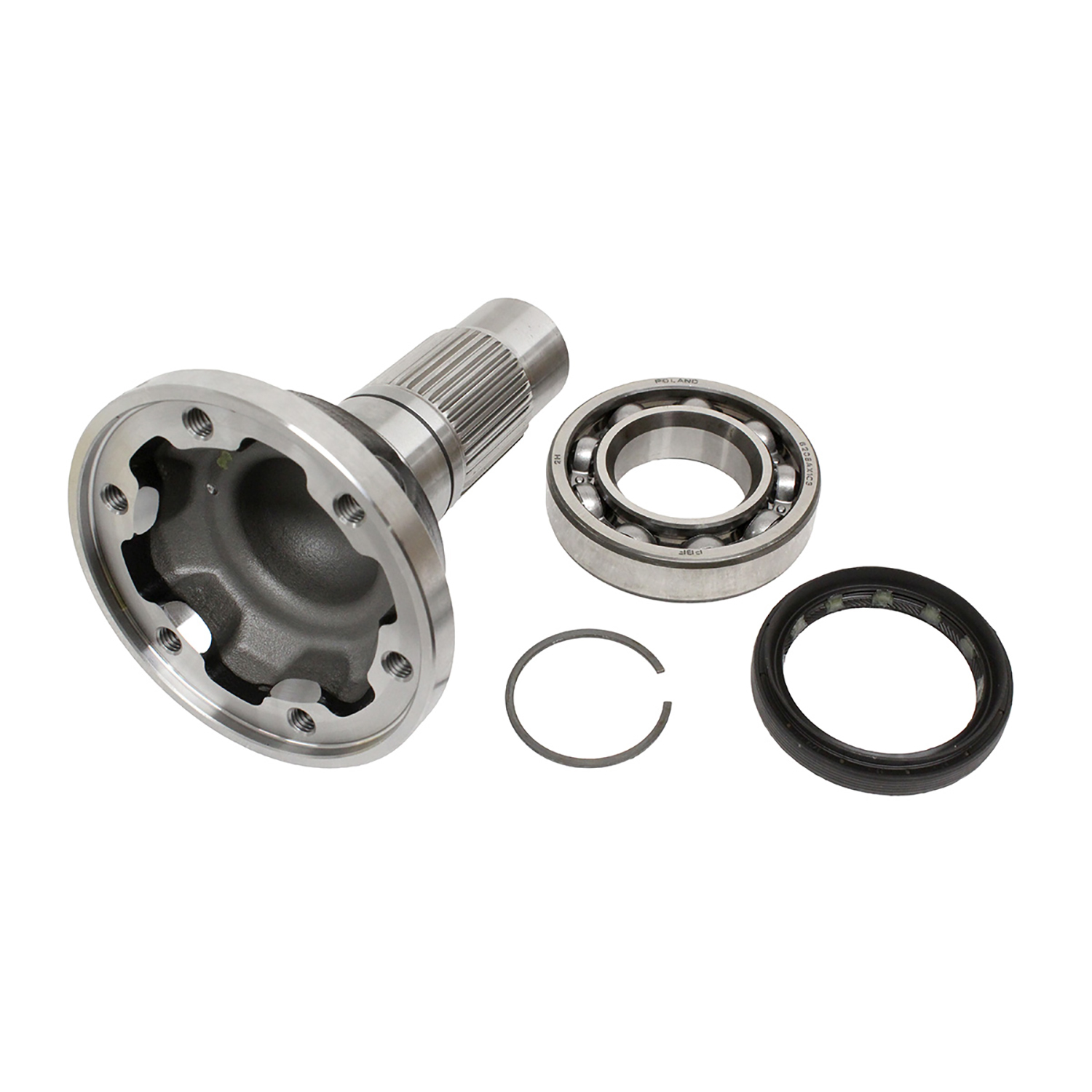 Image of Transfer Box Output Flange Kit (4 piece) Front (LR086059OEM)