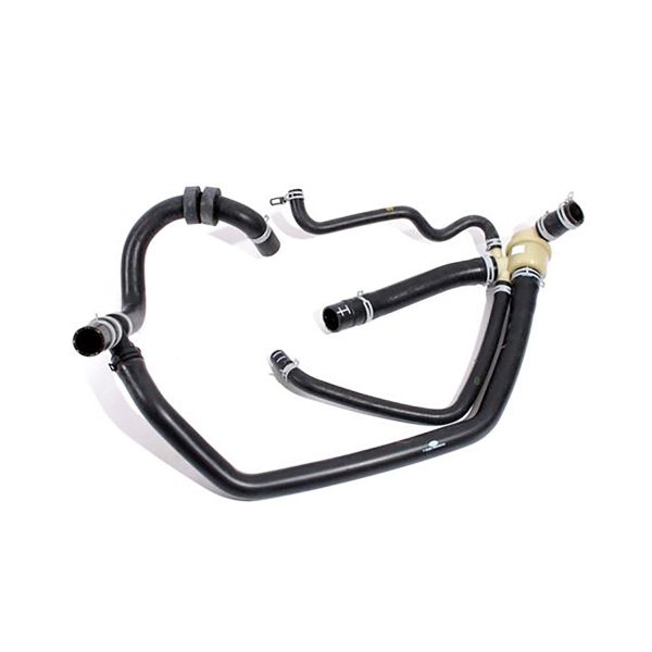 Image of Top and Bottom Hose Assembly (includes thermostat) (PEL500290AM)