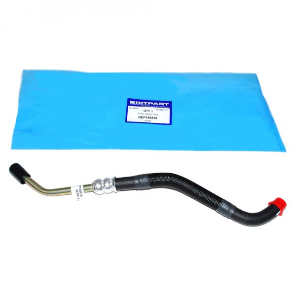 Image of Power Steering Hose (steering box to reservoir) (QEP105510AM)