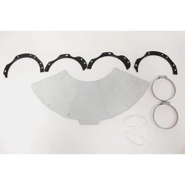 Image of Swivel Housing Gaiter Repair Kit (leather) (RTC3826AM)