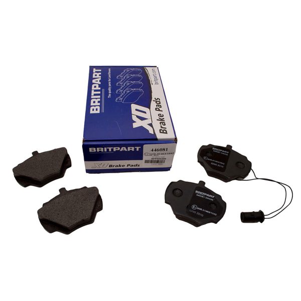 Image of Brake Pad Set Rear (with sensors) (SFP500200OEM)