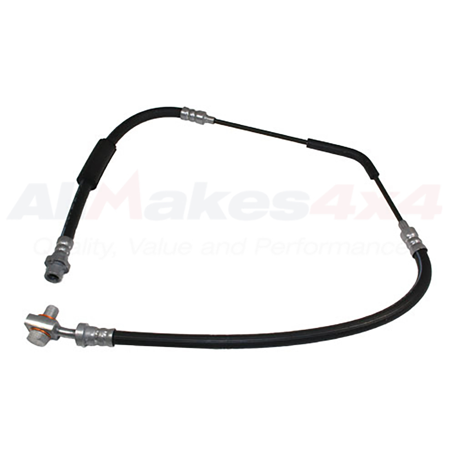 Image of Rear Brake Hose (left hand) (LR058025OEM)