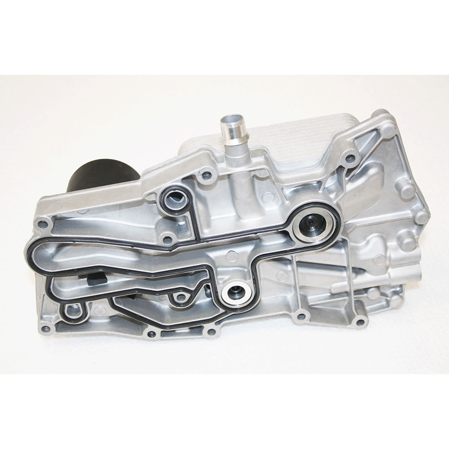 Image of Oil Cooler (engine) includes filter and gaskets (LR113200OEM)