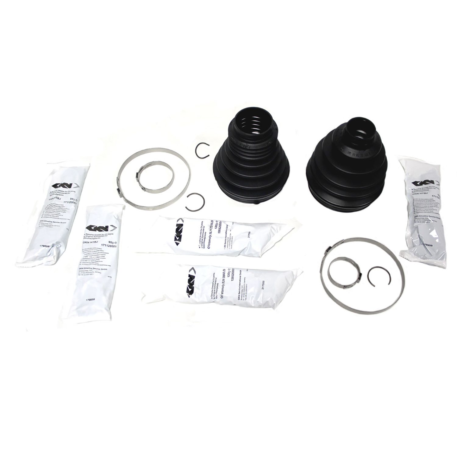 Image of Drive Shaft Boot Kit (front) Pair includes clips and grease (TDR000120OEM)