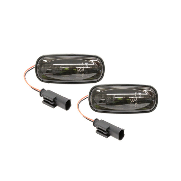 Image of Sequential Dynamic LED Side Repeater Lamps (pair) (smoked) (TF31011)