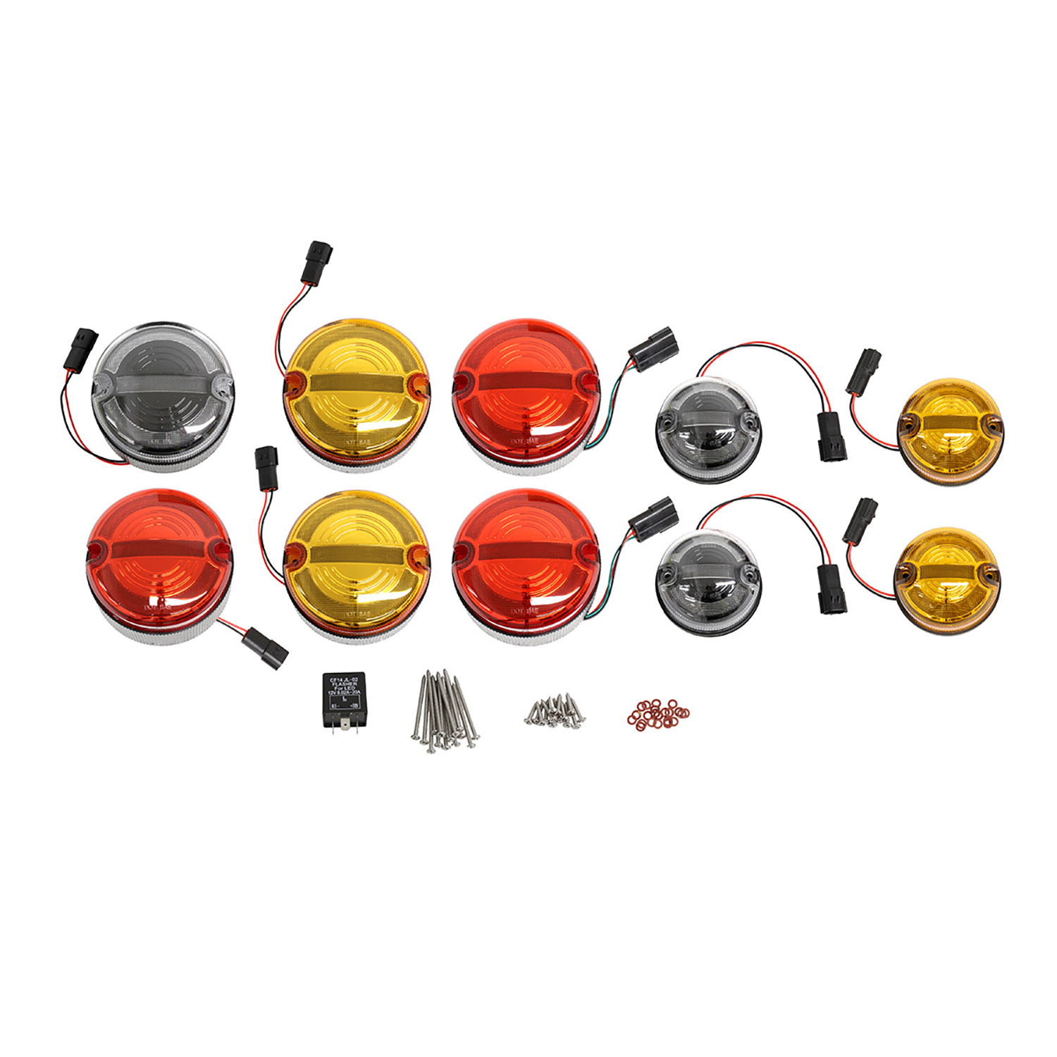 Image of Halo and Bar LED Upgrade Kit 95mm (coloured) (TF31041)