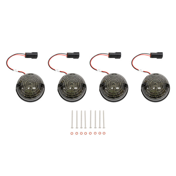 Image of Scrolling LED Indicator Lamps 73mm (front smoked) (TF31056)