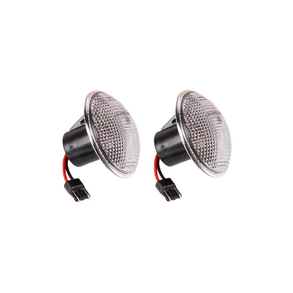 Image of Sequential Dynamic LED Side Repeater Lamps (pair) (clear) (TF31401)