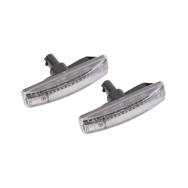 Image of Sequential Dynamic LED Side Repeater Lamps (pair) (clear) (TF31501)